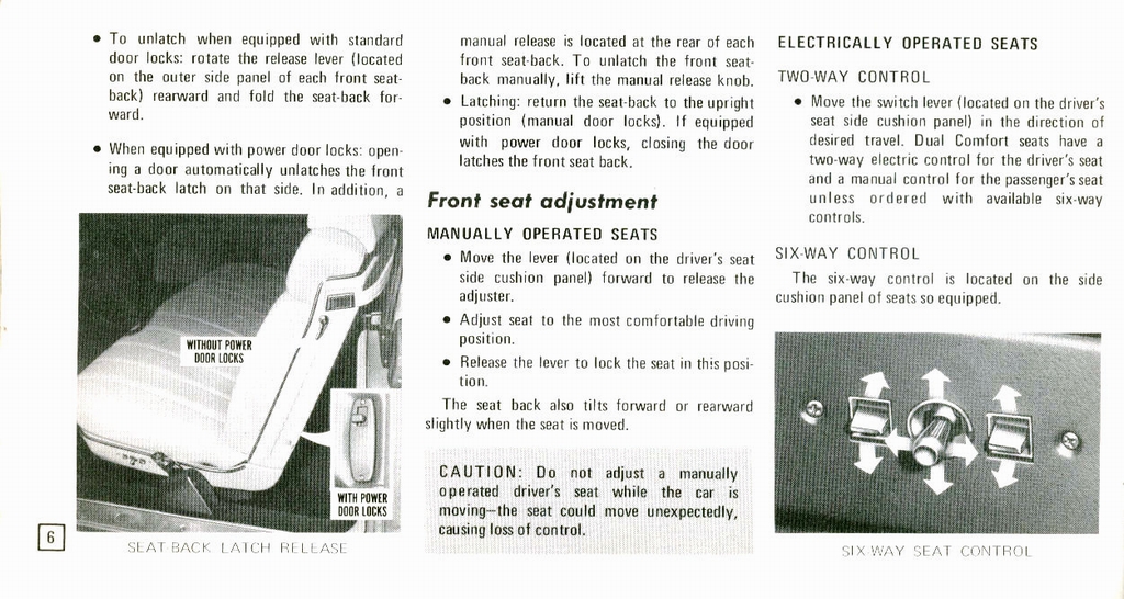 1973 Cadillac Owners Manual Page 23